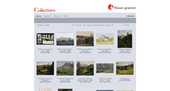 Desktop Screenshot of collections.musee-gruerien.ch